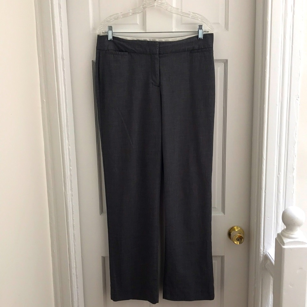 Liz Claiborne Tailored Fit Slacks in Gray, 8